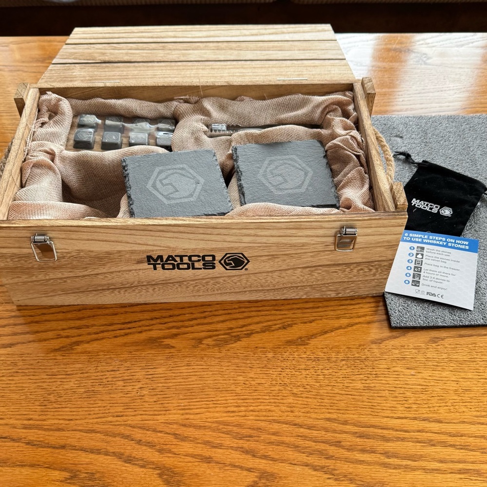 Matco Tools Whiskey Crate Set